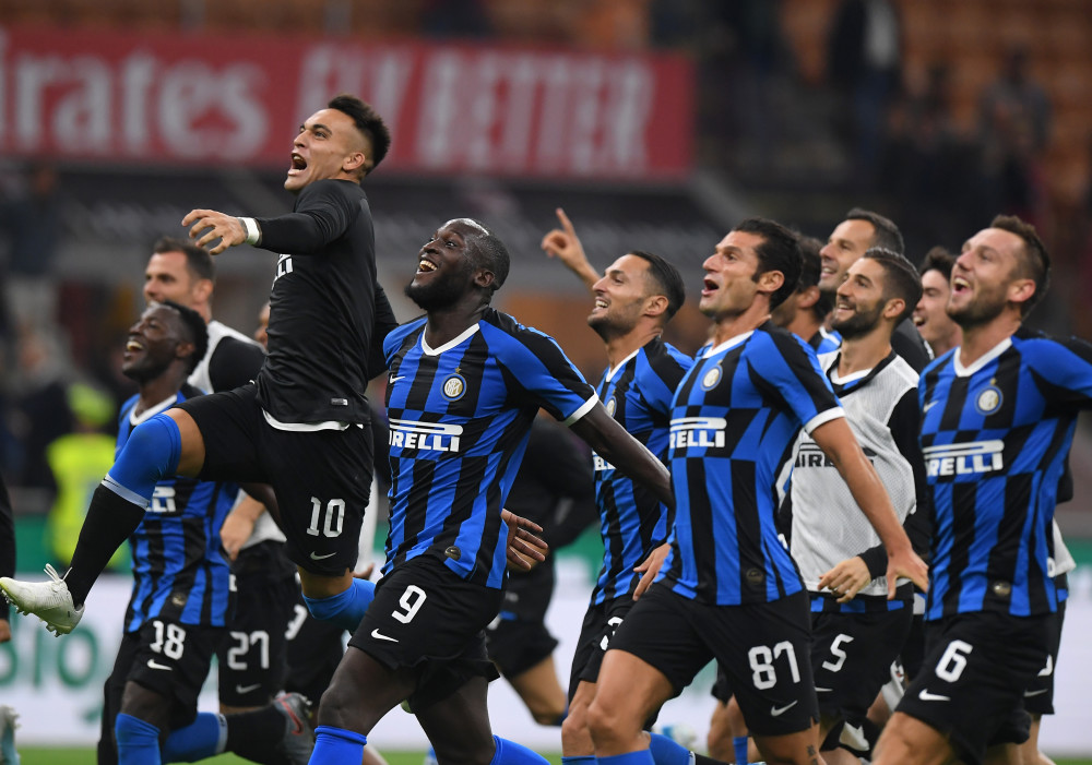 意甲-国米3-1恩波利少赛1轮距榜首3分 劳塔罗世界波邓弗里斯建功